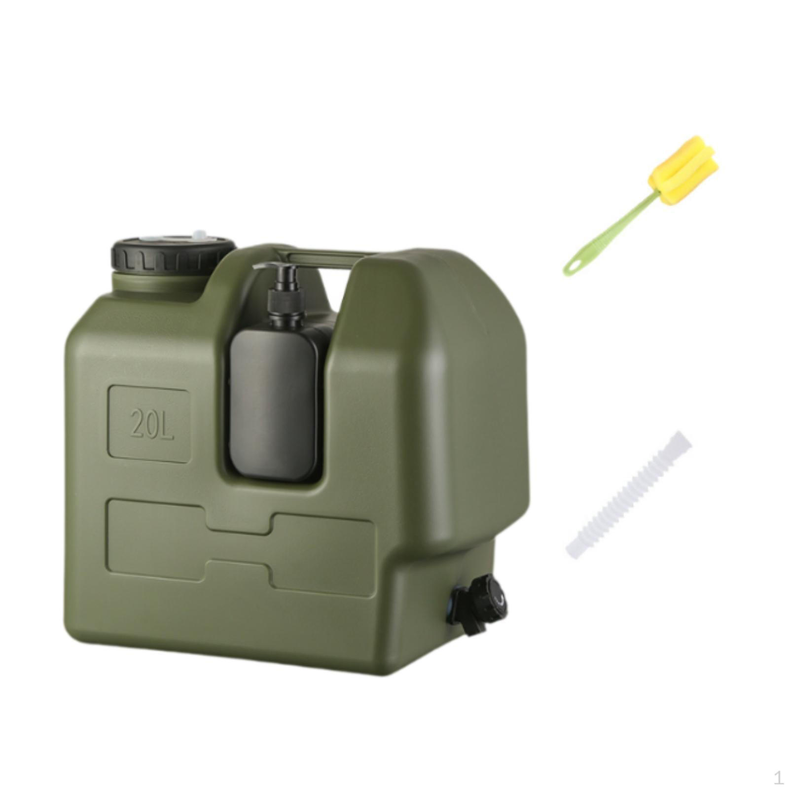 

Water Bottle with Tap And Soap Dispenser for Car Trips, The