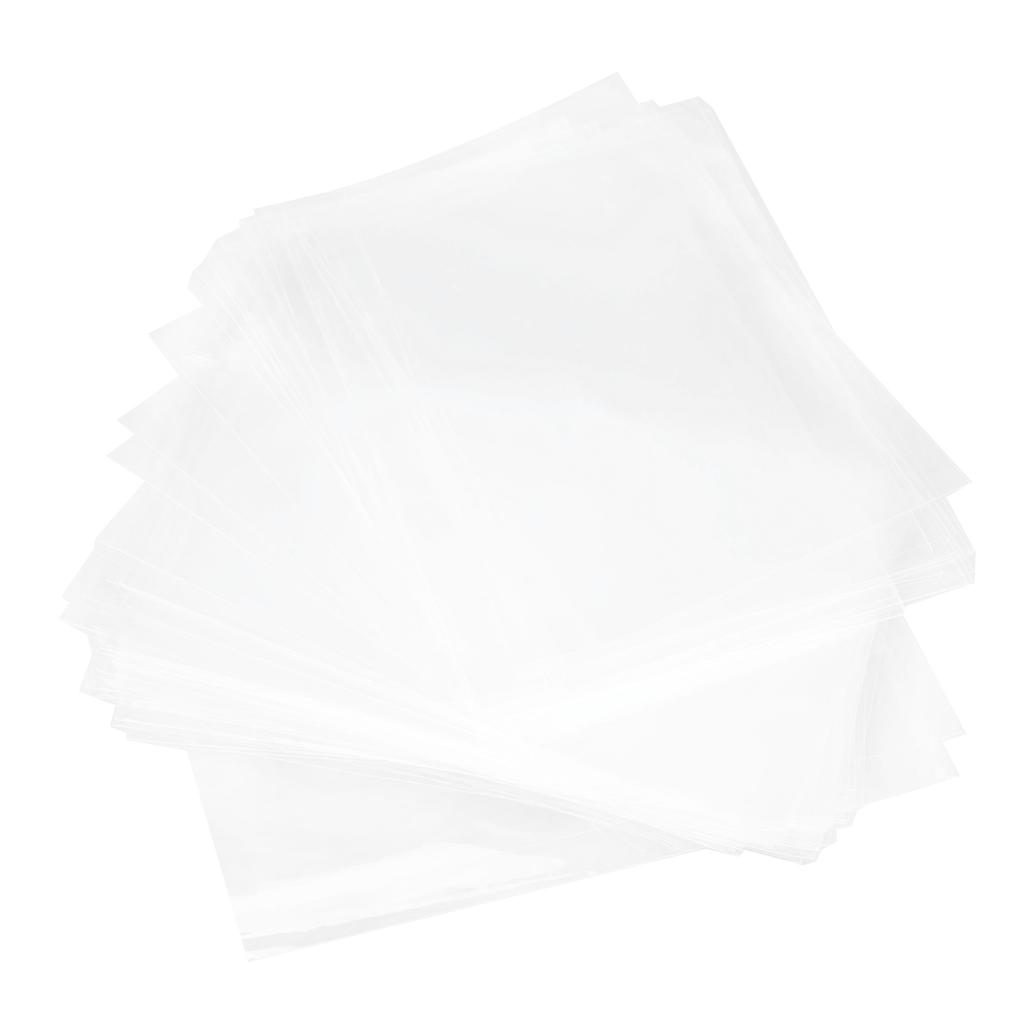100 ks Sáčky na zmrzlinu Průhledné Obdélníkového tvaru Sáčky na bonbóny a čokoládu pro domov, svatbu