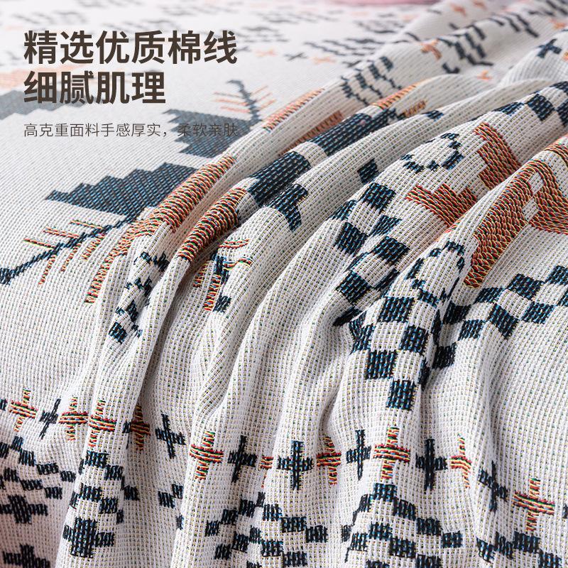 Sofa Blanket Bohemian Blanket Sofa Cover Cloth Premium Cotton Bed Cover Tablecloth