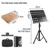 Adjustable Portable Folding Music Stand for Guitar, Violin, Guzheng, and Erhu Sheet Music