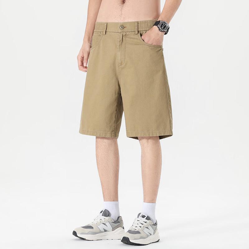 YUZHAOLIN Men's Loose Fit Casual Shorts
