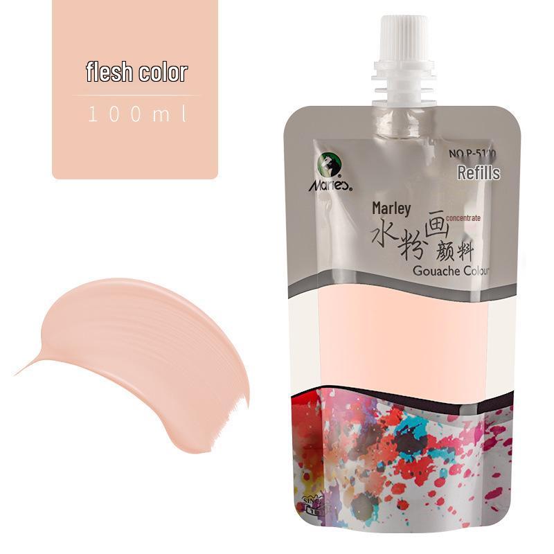 Mali Concentrated Gouache Paint Refill - Jelly Pigment for Art Exams