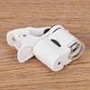 Portable LED 60 Times Magnifying Glass Phone Clip Universal HD Microscope with LED Lights
