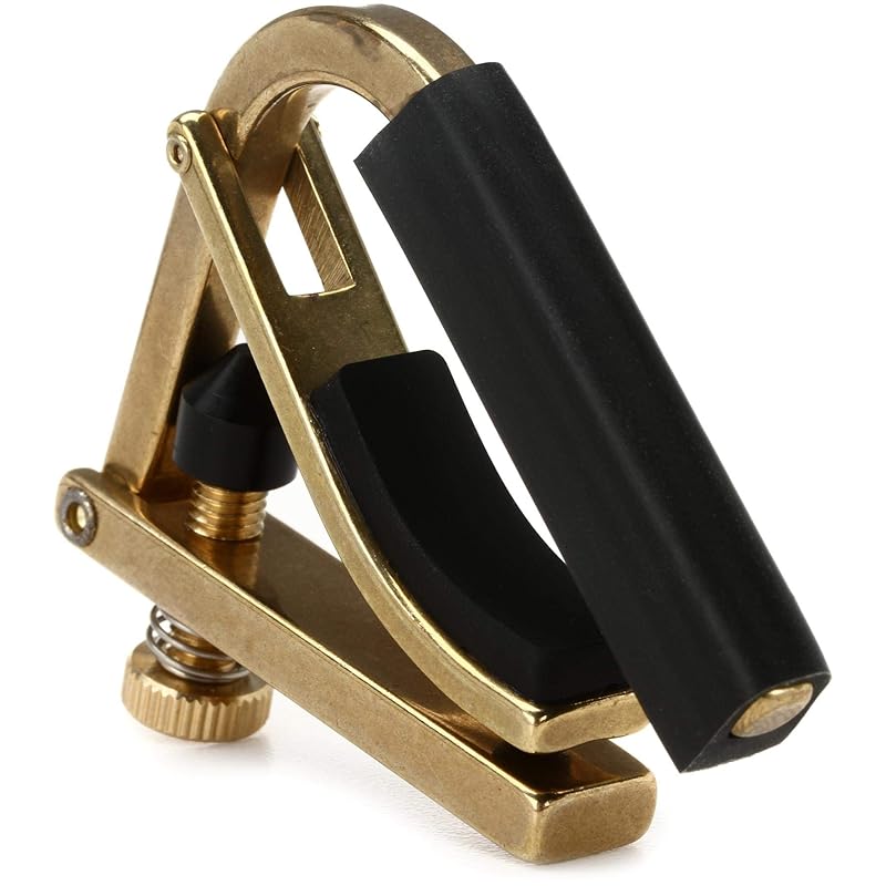 

SHUBB shabu capo tasto for ukulele C-9B Brass brass []