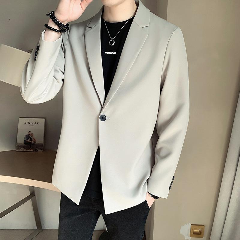 Men's Casual Plus Size Slim Men's Jacket Office Casual Jacket