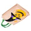 Halloween Tote Bag Gunny Cloth with Handle 4 Patterns Thanksgiving Bags for Trick Treat