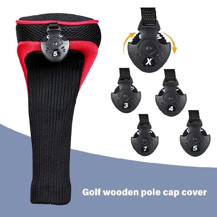 Golfs Driver Golfs Club Cover Iron Headcover, Golfs Mallet Putter Headcover Golfs Club Head Cover Golfs for Men Women