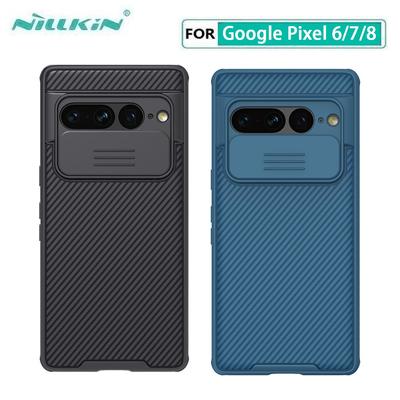 For Google Pixel 7 8 Pro Case Nillkin CamShield Pro Camera Protection Slide Cover Lens Protection Case For Google Pixel 7A 6A