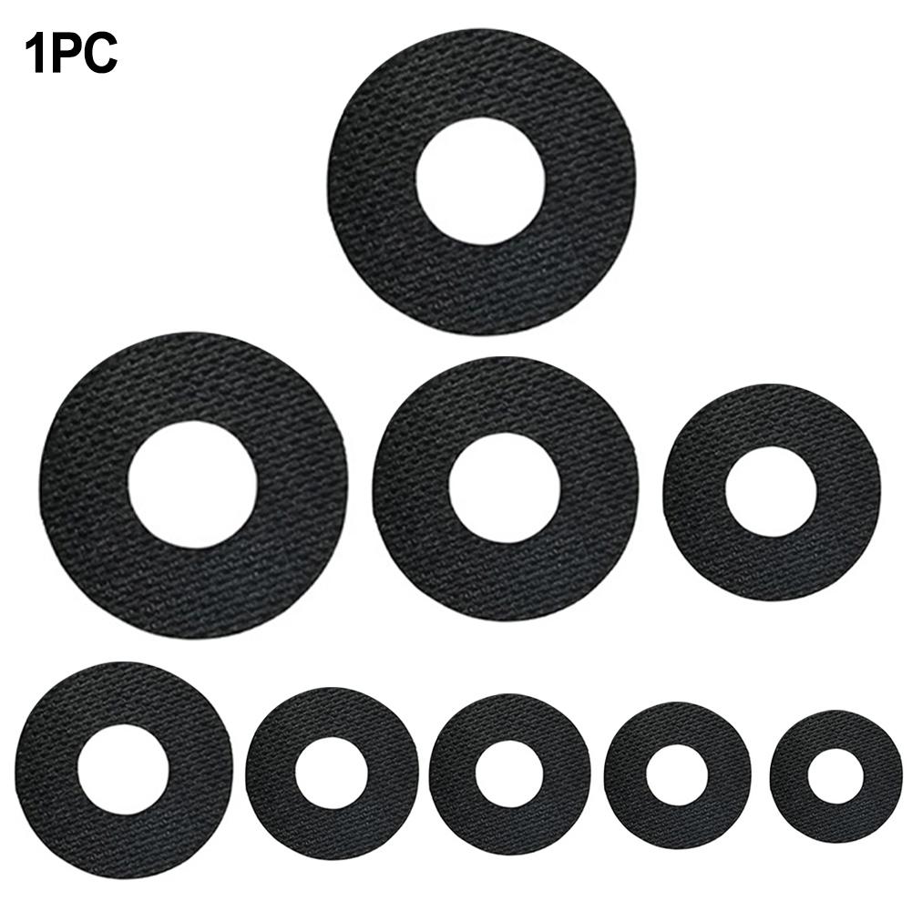 Black Washers Wheels Brakes 18×8×0.5mm 21.1×10.1×0.5mm