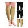 1 Pair Calf Compression Sleeve Leg Sleeve Brace for Shin Splints Pains Relief Footless Compression Socks for Football