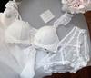 Laisve Super Bra and Panty and Sexy Lingerie with Ruffled Shoulder Perfect for Junior High School Size L Push-Up Set, 2-Piece Set, Moisture-Wicking