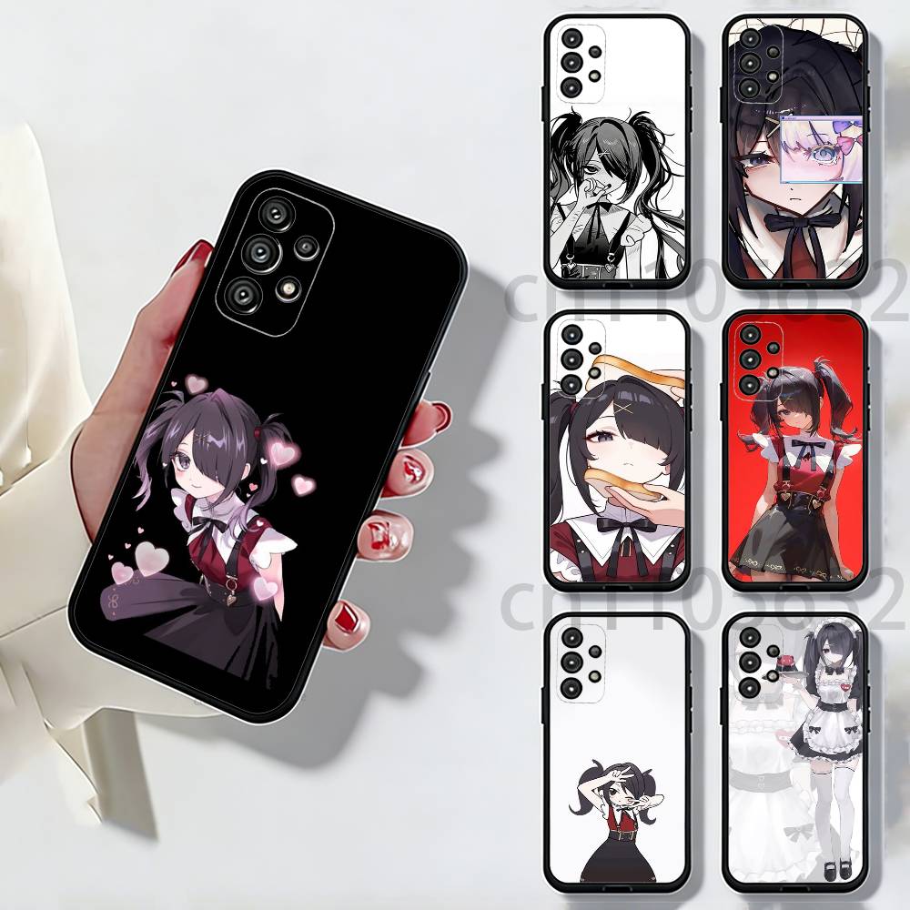 Needy Girl Overdose Game Phone Case For Samsung Galaxy A13,21s,22,31,32,52,53,71,80,A91 Soft Black Shell
