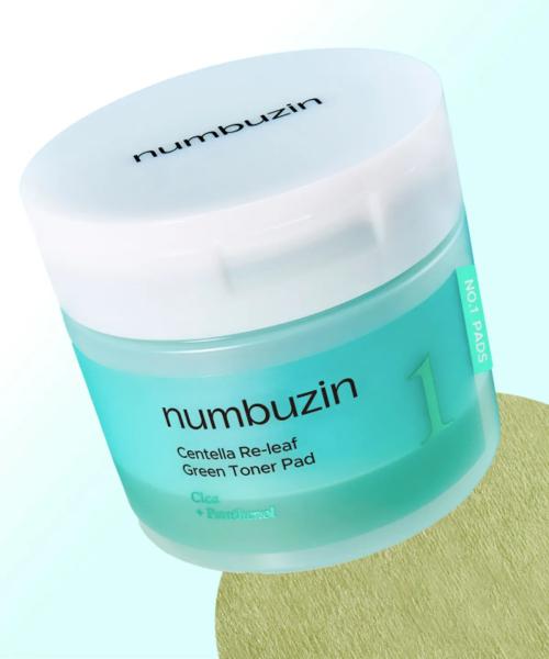 Numbuzin No.1 Cica Green Blended Pad 70 Sheets