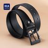 HLA Men's Genuine Leather Pin Buckle Belt