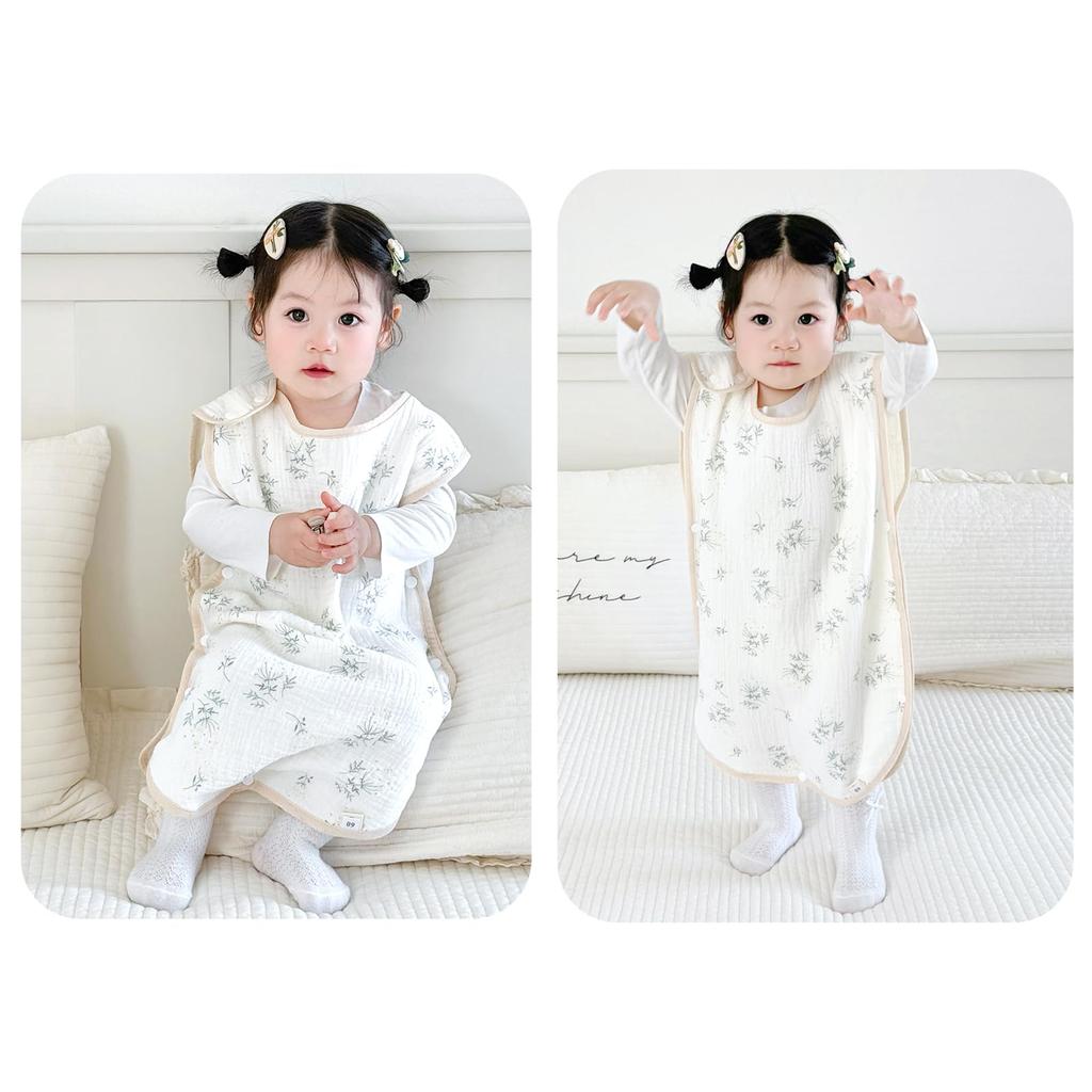 for and for prevents colds while all year perfect for baby showers to 3 years to 3 years [Utsukusi] Sleeper, 4-ply gauze, spring, summer, autumn,