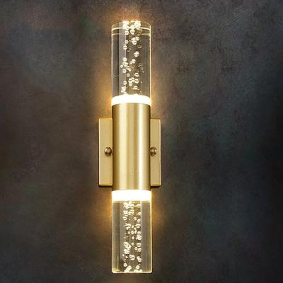 Moderne Bubble Crystal LED Wandlampen Badkamer Dressoir Woonkamer Slaapkamer Goud/Zilveren Wandlampen Binnenhuisdecoratie Verlichting Luster