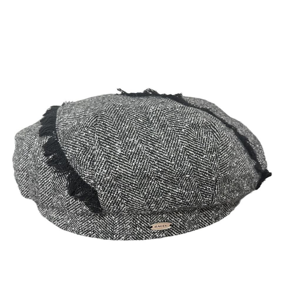 New British Retro Fringed Beret Children Go Shopping In Spring and Autumn, Showing Their Faces Small Literary and Versatile Painter Hat