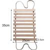 Cat Activity Wall-Mounted Furniture  Center Wooden Sisal Scratcher Climber & Bridge with Rope Steps for Kittens and Adult Cats