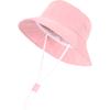 Baby Sun Hat Toddler Summer Sun Protection Baby Boy Hats Beach Hats Wide Brim Bucket for Baby Girl Adjustable Kid Cap