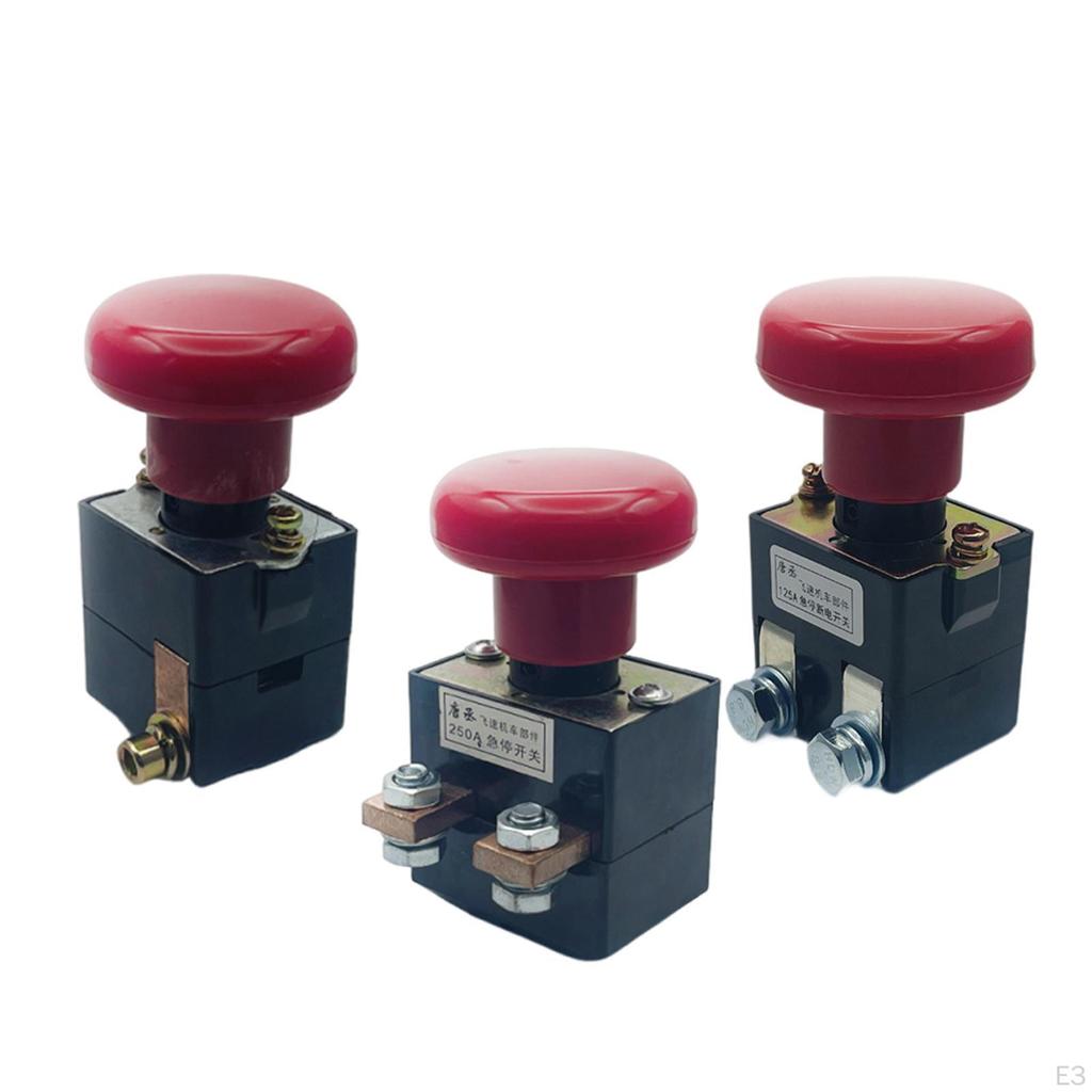 Emergency Stop Swicth Switch Push Button Replacement Power for Forklift Sightseeing