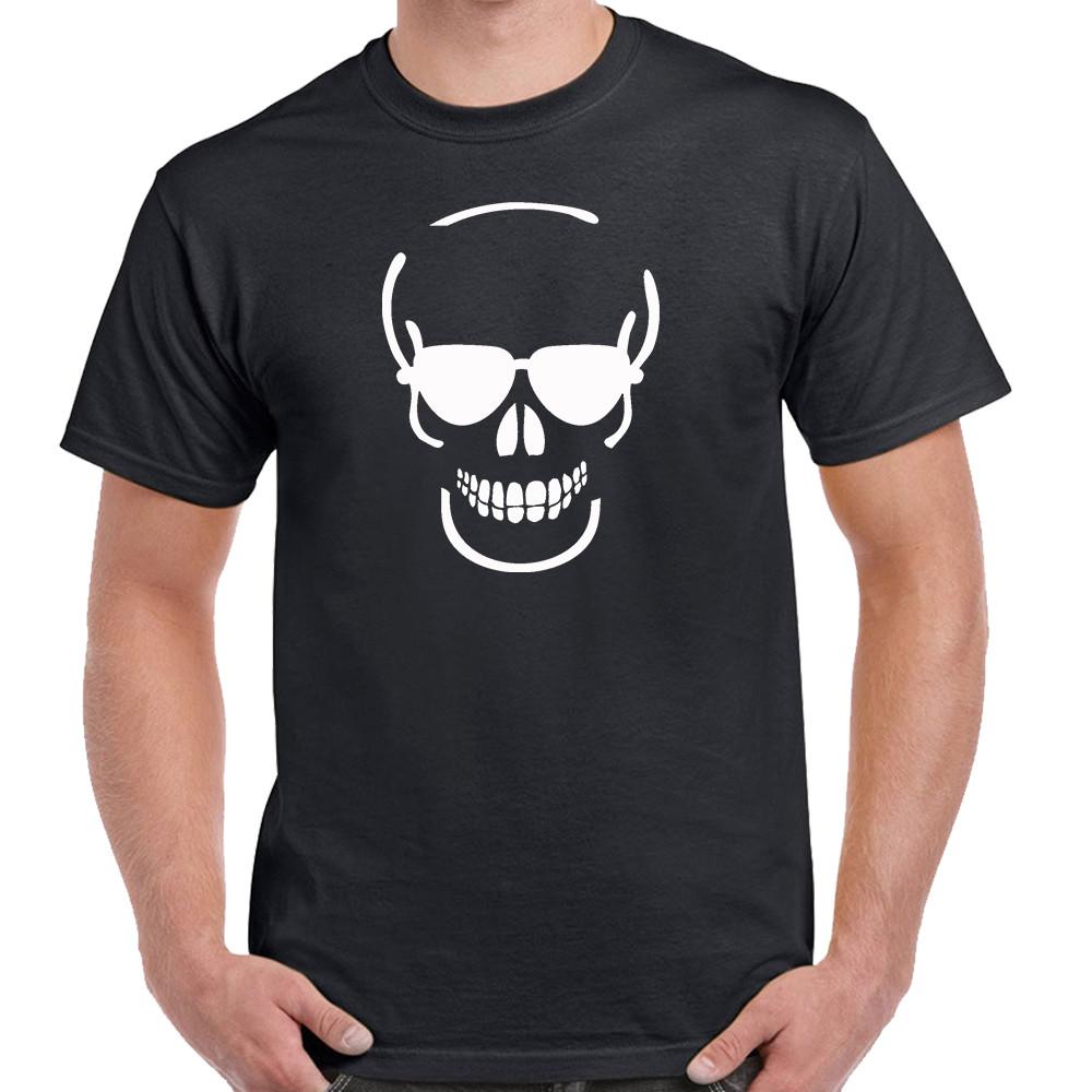 HALLOWEEN SKULL SUNGLASSES TSHIRT Create Your Halloween Costume Mens Lady Youth S разноцветный