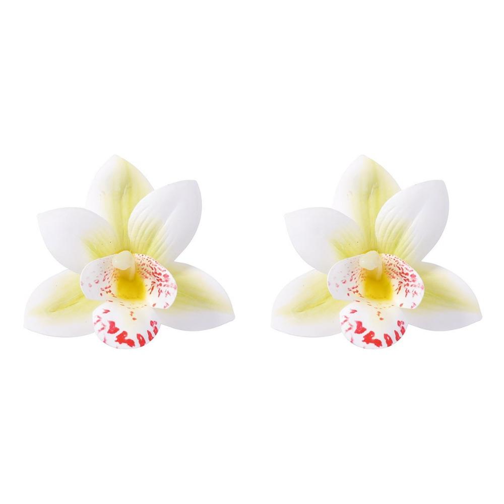 Korean Style Large Flower Earrings Butterfly Orchid Bohemian Dangle Earring Decoration
