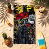 Batman (1) Thema Strandtuch Sandabweisend Weich Und Bequem Geeignet Für Den Pool Camping Yoga Und Tauchen Ein Reise