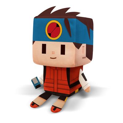 Capcom VOXENATION Plush Toy Rockman EXE Hikari Netto Approx. H180 X W80 X D80mm Made of Polyester and Cotton