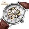 2023 KINYUED  Watch Genuine Leather Men Luxury Reloj Wristwatches Mechanical Watch for Men