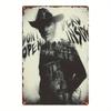 Wild West Cowboy Vintage Metal Wall Art Decor 20x30cm Home Bar Sign