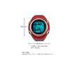 Seiko Solar Radio Men's Watch Precision Waterproof Outdoor Simple Red