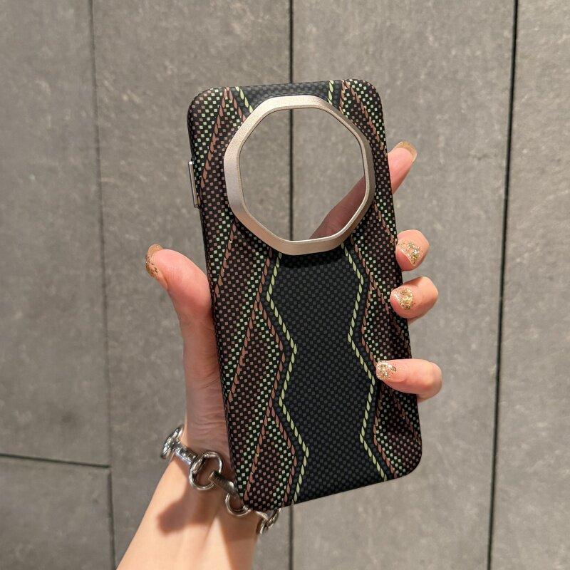 Applicable Huawei mate11rs Kevlar pattern mobile phone case Tianshu Red Snake Scepter 11RS Extraordinary Master case