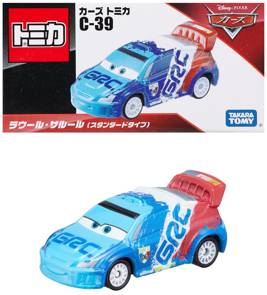 TAKARA TOMY Disney Cars Tomica Raoul Salur Minicar Car Toy Ages Boxed Toy Safety Standards Passed ST Mark Certification TOMICA "Tomica C-39 (Standard