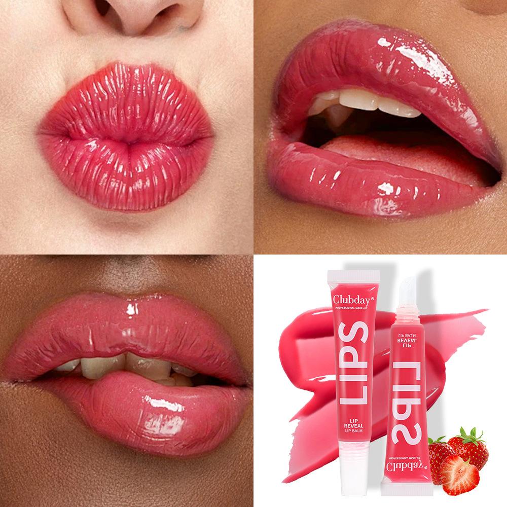 9 Color Moisturizing Mirror Fruit Lip Oil Natural Long-lasting Water Gloss Lip Gloss