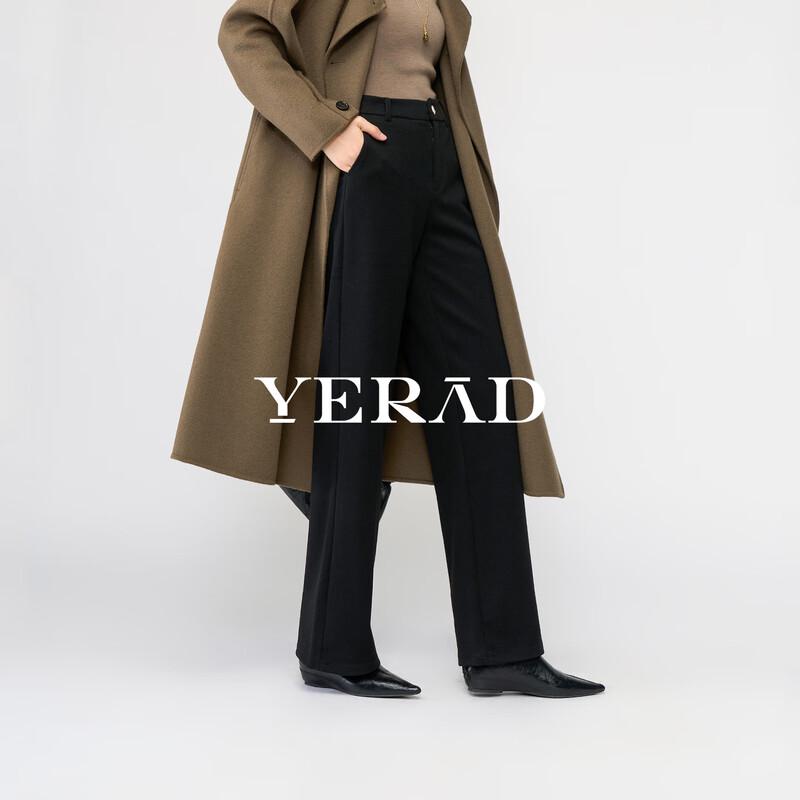 Yalida Women s Autumn Winter Petite Thick Straight-Leg Casual Pants 26