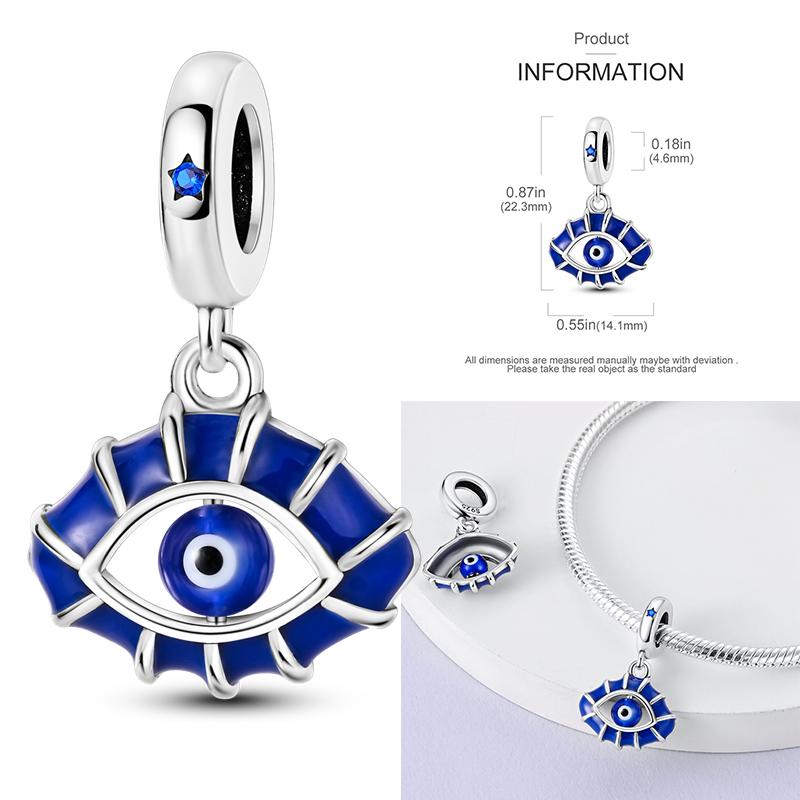 Ancient Egypt'S Copper Guardian Pharaoh Devil'S Eye Pyramid Sphinx Bastet Charm Fit Bracelet Diy Jewelry