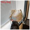 New Chinese Style Water Bucket Bag For Women Summer Fashion Shoulder Crossbody Embroidery Trendy Tote