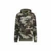 Adidas Camouflage Pullover Hoodie for Men - Olive Color