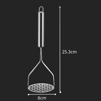 1 pièce Fouet à pommes de terre en acier inoxydable Presse-purée Purée Patate douce violette Citrouille Râpe Ustensiles de cuisine Outils Fabricants