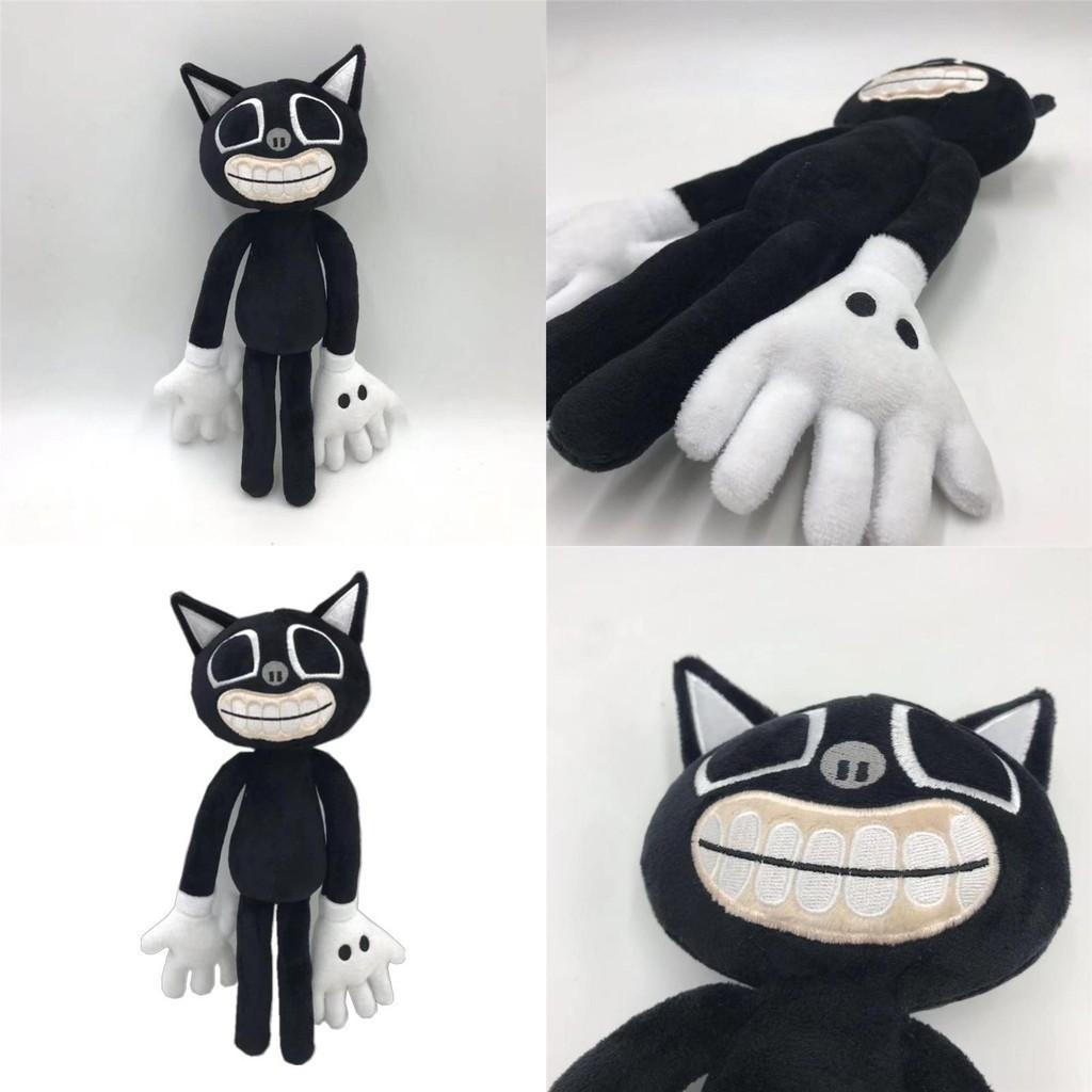 Enchanting Siren Head Series Black Cat Plush Toy Charming Horror Character Doll