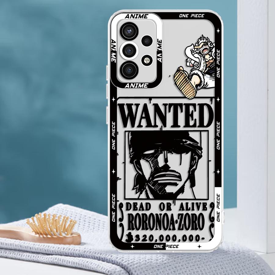 

Чехол для Samsung Galaxy A56 A73 A54 A26 A24 A34 A35 A33 A14 A55 A23 A36 A13 A25 A15 Прозрачный чехол для телефона Аниме One Pieces Galaxy A34 5G