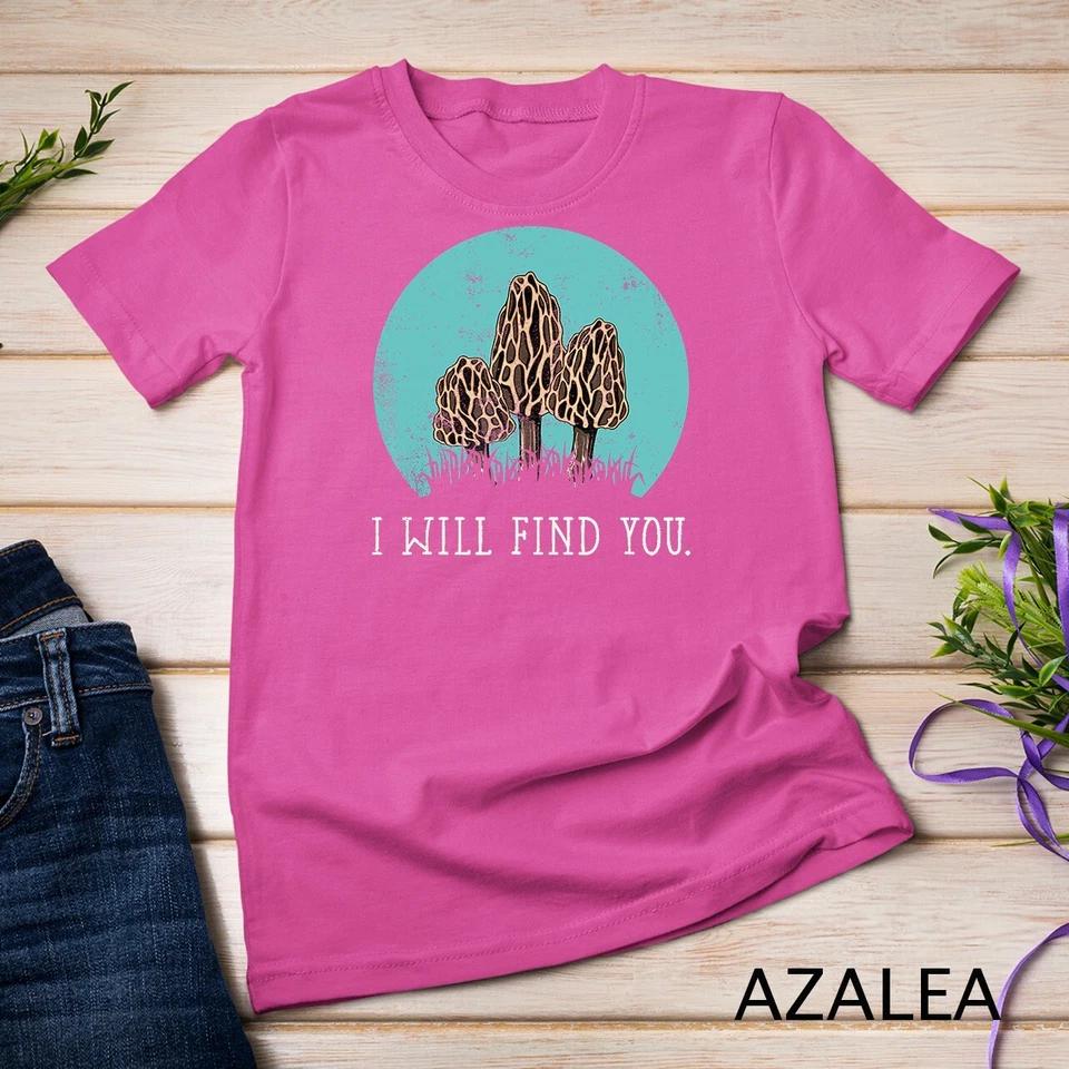 Hunting Morel Mushroom T-Shirt Unisex T-shirt 2 L