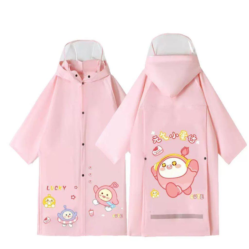 Children's Raincoat, Kidsren's Full-Body Waterproof Raincoat for Girls, 2025 New Model, Rain Gear for Primary School Students, Poncho