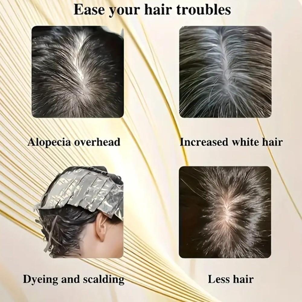 Hair Extension Synthetic Hair Bangs Middle Part Fringe Hair Pieces  for Women