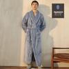 Couples' Thickened Winter Flannel Bathrobes - Men's Towel Style & Women's Coral Fleece Robes