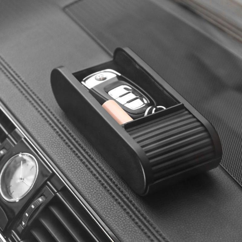 Cutie de depozitare pentru consola auto cu instalare ușoară și bază antiderapantă Organizator auto Capacitate mare pentru Sedan SUV