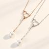 Gourd Tassel Pearl Necklace Women's Fashion Retro Niche High-end Design Pendant Accessories