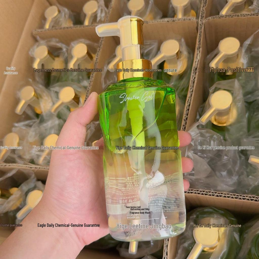 Aminosäure Körperwaschmittel mit floralem Duft und Niacinamid - Aufhellend, Feuchtigkeitsspendend, Langanhaltender Duft für Männer und Frauen