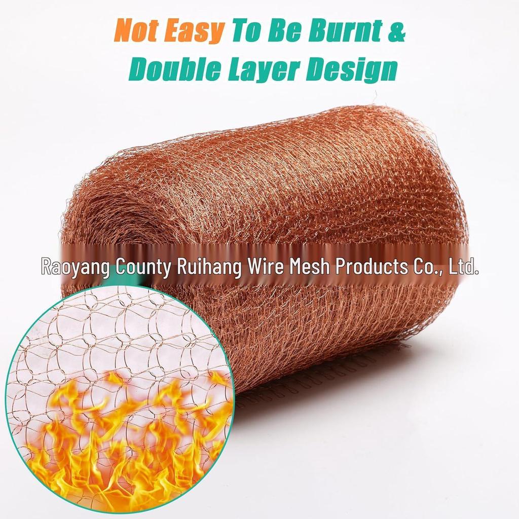 Cross-border Copper Mesh Snail-Repellent Shielding Net for Distillation and Rat-Proof Applications