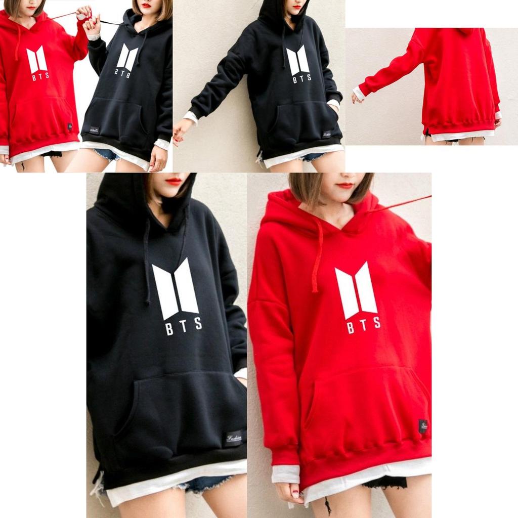 Bts Hoodie Bangtan Hooded Sweatshirt With Stylish Patchwork Design And Spacious Pocket